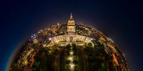 Capitol Tiny Planet Half